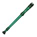 Canto One-Piece Translucent Soprano Recorder with Baroque Fingering Transparent Green