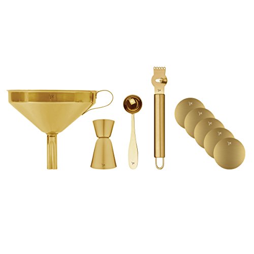 Teroforma 1PT Bar Bottle Kit - Bar Accessories - Companion to 1PT Infusion Kits, 9 Piece Set - Thumbnail 4