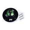 Benzine-klep, 1/4 rotatie, snelsluiting, compatibel met R1/R6/R3/MT/XJR/FJR/TDM/fazer (groen)