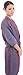 PERFEHAIR Salon Client Gown Robes Cape, Hair Salon Smock for Clients- Kimono Style (Purple)