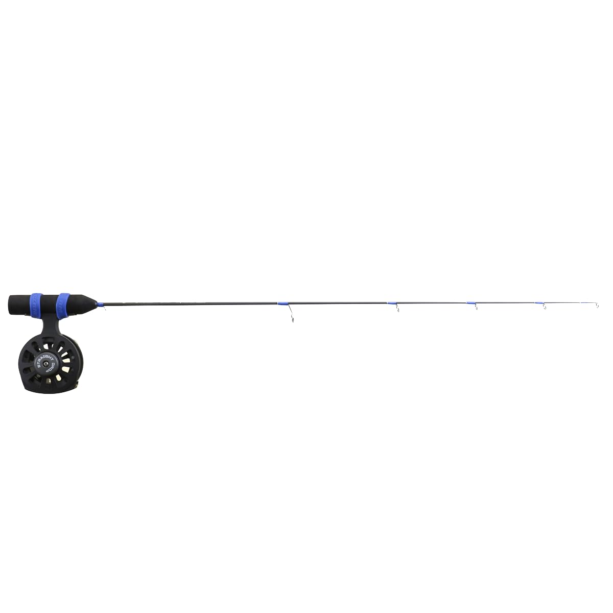 Photo 1 of ***HAS DAMAGES*** Straight Drop 34" Noodle Ice Fishing Rod & Reel Combo – Durable Glass Blank with Ultra-Smooth Drag & Oversized Fly Guides