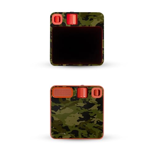 Skin Compatible with Rabbit r1 - Green Camouflage - Premium 3M Vinyl Protective…