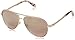 Kate Spade Sunglasses (Safilo Group) Women's Amarissa Aviator Sunglasses, Gold Pink/Gold Gradient Pink, 59 mm