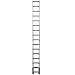 Xtend & Climb CS155250 Contractor Series 15.5' Telescoping Ladder, ft, Black