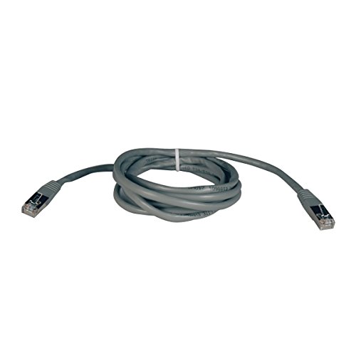 Tripp Lite Cat5e 350MHz Molded Shielded Patch Cable STP (RJ45 M/M), Gray, 50-ft.(N105-050-GY)