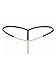 OGNEE G String Thong Panties Women Sexy Pearl Lace Briefs Underwear