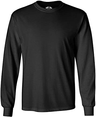 Hanes Men's Essentials Long Sleeve T-shirt Value Pack (2-pack