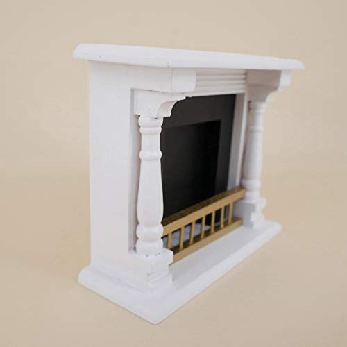 TOOGOO Puppenhaus Zubeh?R 1/12 Spielzeug Holz Kamin Dekoration Miniatur M?Bel – Bild 4