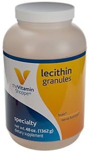 the Vitamin Shoppe Lecithin Granules 48 Container