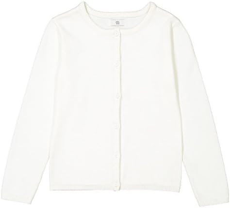 La Redoute Collections Big Girls Cardigan 3-12 Years White Size 6 Years - 44 In.