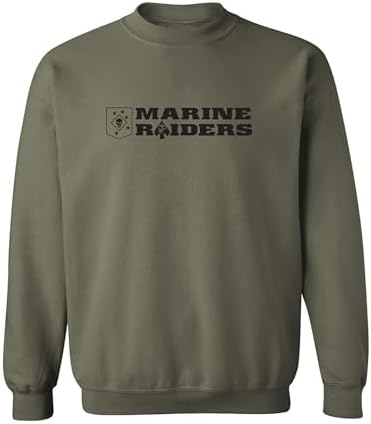 Gildan Fleece Crewneck Sweatshirt, Style G18000 Military Green at