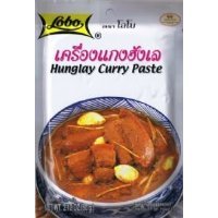 Lobo Hunglay Curry Paste Authentic Thai Food Made in Thailand