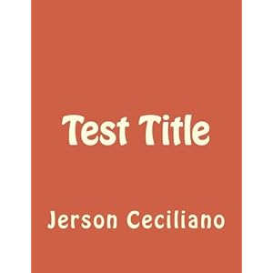 Test Title! (Spanish Edition)