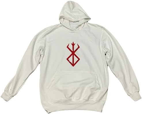 sdfsdfsd Angel van de dood manga manga hoodie wit los gebruikt voor fans cosplay cadeau, Wit - 4
