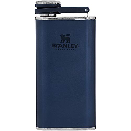 Stanley Easy-Fill Wide Mouth Flask, Blue, 8oz