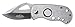 Timpanogos Outdoors - Big Baldy Knife - Durable and Foldable Pocket Knife, Made of Hardened Steel, Silver Finish, Very Sharp