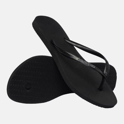 Slim Logo Pop Up Damen FlipFlop Black/Steel Grey 39 EU