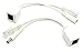 PoE Texas POE-IO-21 | Passive PoE Injector/Splitter Kit with 2.1mm x 5.5mm DC Connector and 10/100 Ethernet - Extend PoE Over Ethernet to DC Devices