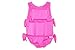 My Pool Pal Girl's Flotation Swimsuit, Solid Pink, Medium