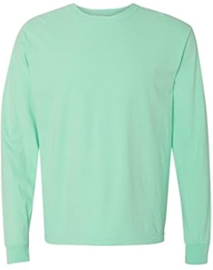 Garment Dyed Heavyweight Ringspun Long Sleeve T-Shirt - 6014