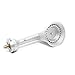 Gas ONE Propane High Pressure Cast-Iron Round Burner Head with Brass Fitting Orifice primary