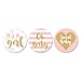 Hershey's Kisses Stickers for Baby Shower Chocolate Candy Favors(Pink Gold) - 216 count …
