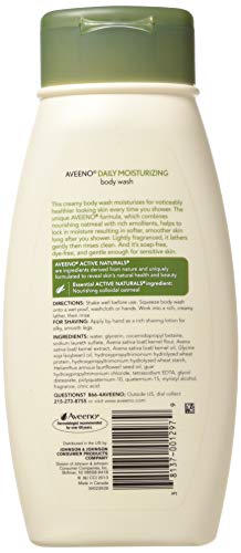 AVEENO Daily Moisturizing Body Wash, Pack of 2 - Image 4