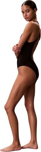 Maillot de Bain Une pièce Dos échancré LV00Q61219 pour Femme, Noir (Noir), M