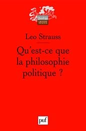 Qu'est-ce que la philosophie politique ?