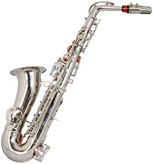 Siko, Alto Saxophone,Super Special Quality, Silver polish with Extra Item Like Hardcase +Reeds+Belt Preferred By Musicians With Pleasant Sound quality & Pitch