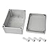 uxcell 200mm x 150mm x 100mm Dustproof IP65 Junction Box DIY Case Enclosure Gray