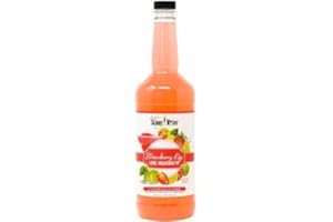 Jordan's Skinny Mixes Cocktail Mix | Strawberry Key Lime Margarita Mix | Gluten Free | Keto | Kosher | Made in The USA