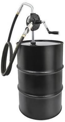 Rotary Barrel Fuel Pump W/Hose-2Pack