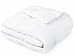 Mellanni Goose Down Alternative Comforter - Soft and Comfy - HIGHEST QUALITY - Perfect as Duvet Insert, Blanket, Throw, Bedspread or Coverlet - Full / Queen, White