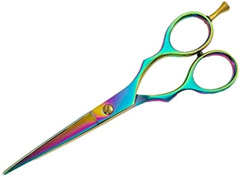 Awans Professional Hairdressing Scissors, Stainless Steel Scissors 6 inches Pink, 5.5" - Image 4