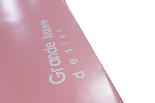 Grande Juguete Body Board 37" with EPS Core Slick Bottom and Leash for Kids and Adults (Pink)