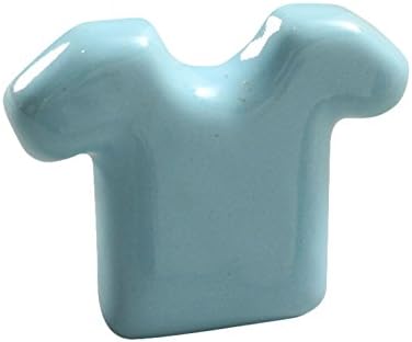 Pinch of Pretty 3 cm Ceramic T- Shirt Knob (Blue)