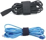 HUAYT Hook and Loop Cable Straps 1in x 31in Pack of 10 Black view 8