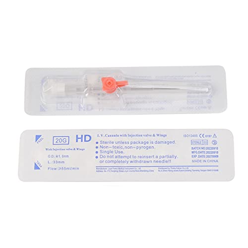 Caphstion IV Catheter with Wings and Injection Port IV Catheters