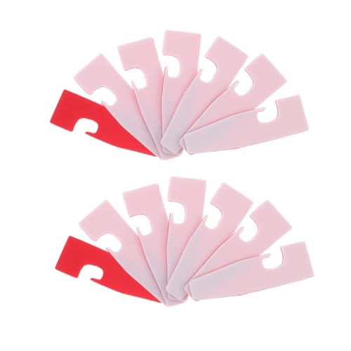 SEWOART 15pcs Edge Copy Presser Foot Pad Replacement Plastic Overlock Serger Machine Foot Pad