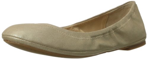 Lucky Women's Emmie Ballet Flat, Platinum 39, 10 M US