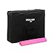 Birsppy Uenjoy Massage Table 84'' Professional Folding Massage Bed Deluxe Model with Extra Width, Ultra-Thick Sponge, PU Leather Surface & Additional Accessories, 2 Fold, Pink