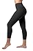 Yogalicious High Waist Ultra Soft Lightweight Capris - High Rise Yoga Pants