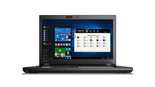 Lenovo Flagship ThinkPad P52 15.6″ FHD LED Backlight Laptop | Intel Core i7 8750H 6-core | 16GB RAM | 512GB SSD | NVIDIA Quadro P1000 | Fingerprint Reader | USB-C | Webcam | Windows 10 Pro