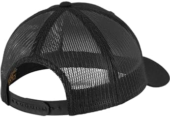 6606-RetroTrucker, Cappellino da Baseball Unisex - Adulto, Nero (Nero 6606), Taglia Unica