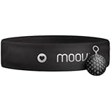 Moov HR Sweat - Limited Edition Smart Heart Rate Monitor and Audio Coach for HIIT Training - Stealth Black