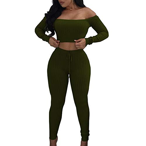 image for Xinantime Womens Lightweight 2 Piece Sports Outfit Tracksuit Shirt Sho