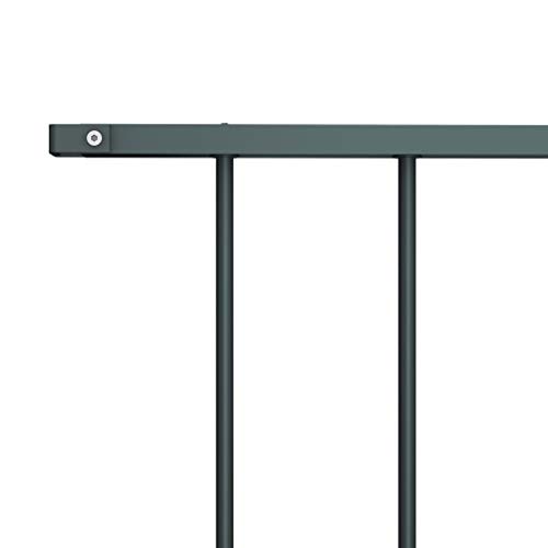 HLLNME Lattenzaun Dekozaun Zierzaun, Rasenkante, Teichzaun, Beeteinfassung Palisade, Beetumrandung Garten Rasen… – Bild 4