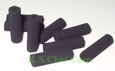 Smokeless Pipe Moxa (Black)