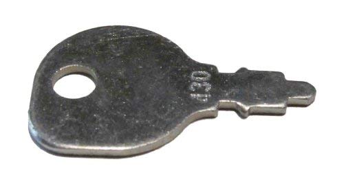 Ignition Key for John Deere, Honda, Indak, Kubota, Murray, MTD, Polaris, Scag, Sears, Vermeer, Part Number 430